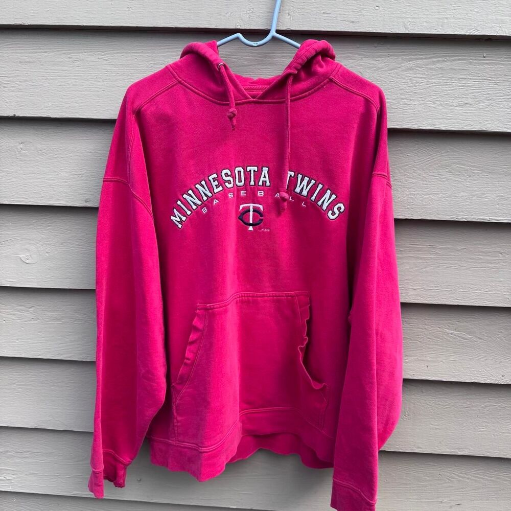 Gear-for-sports Men's Red and Pink Hoodie